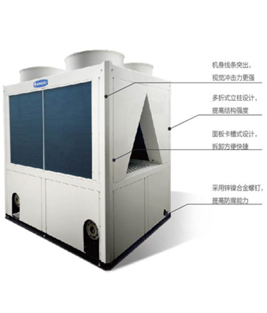 博瑞恒青：格力风冷模块机组-E系列格力模块式风冷冷热水机组